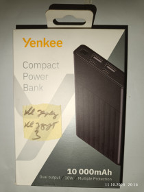 Зовнішні акумулятори (Power Bank) Внешние аккумуляторы (Power Bank) ^/--/^ Повербанк Yenkee YPB 1041  за Вашу ціну без резерву ^_^^^ Yenkee YPB 1041 за Вашу цену без резерва - фото фото фото