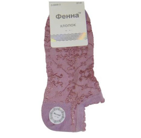 Шкарпетки Носки ^/--/^ Женские короткие носки Фенна D-690-4 37-41 сиреневые ^_^^^ Жіночі короткі шкарпетки Фенна D-690-4 37-41 сиреневі - фото фото фото