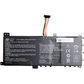 Акумулятори Аккумуляторы ^/--/^ Аккумулятор PowerPlant для ноутбуков ASUS V /--/ 451 /--/ L (B /--/ 41 /--/ N /--/ 1304) 14.4 /--/ V 2600 /--/ mAh - фото фото фото