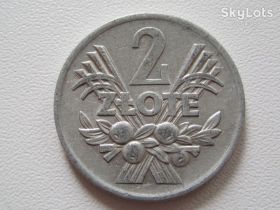 - року - года ^/--/^ Польша 2 злотых 1974 года #13863 ^_^^^ Польща 2 злотих 1974 року #13863 - фото фото фото