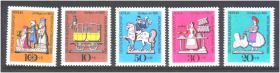 НДР, ФРН ГДР, ФРГ ^/--/^ ZM Германия  Берлин 1969 г MNH - серия + 1 марка ^_^^^ ZM Німеччина Берлін 1969 р MNH - серія + 1 марка - фото фото фото