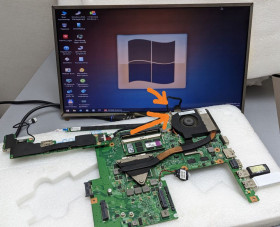 Шлейфи Шлейфы ^/--/^ Шлейф матриці DELL VOSTRO 3500  HJDN /--/ 2 0 /--/ HJDN /--/ 2  оригінал, б/в, в ідеалі. ^_^^^ Шлейф матрицы DELL VOSTRO 3500 HJDN /--/ 2 0 /--/ HJDN /--/ 2 оригинал, б/у, в идеале. - фото фото фото