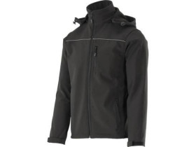 Спецодяг Спецодежда ^/--/^ Куртка рабочая SOFTSHELL з прикрипн капюшоном YATO розм L, чорна, 3 кишени, 96 полиест и 4 спандекс ^_^^^ Куртка робоча SOFTSHELL з прикрипн капюшоном YATO Польща розм L, чорна, 3 кишені, 96 поліест і 4 спа - фото фото фото