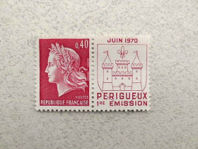 Франція Франция ^/--/^ Поштова марка з Купоном Франція &amp;quot; Стандарт &amp;quot; 1969 рік ** ^_^^^ Почтовая марка с Купоном Франция &amp;quot; Стандарт &amp;quot; 1969 год ** - фото фото фото