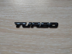 Наліпки, емблеми Наклейки, эмблемы ^/--/^ Авто наклейка Turbo Чёрная Металлическая ^_^^^ Авто наклейкаTurbo Чорна металічна - фото фото фото