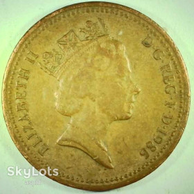 Єлизавета II (після ) Елизавета II (после ) ^/--/^ Великобритания 1 пенни, 1986 №217 ^_^^^ Велика Британія 1 пенні, 1986 No 217 - фото фото фото