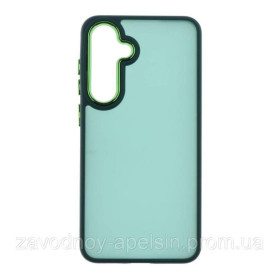 Чохли, бампера Чехлы, бампера ^/--/^ Samsung S /--/ 24 FE S /--/ 721 Чехол матовый Frame TPU+PC (зеленый) ^_^^^ Samsung S /--/ 24 FE S /--/ 721 Чехол матовий Frame TPU+PC (зелений) - фото фото фото