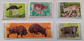 СРСР - СССР - ^/--/^ СССР 1969 Беловежская пуща, MNH ^_^^^ СРСР 1969 Біловезька пуща, MNH - фото фото фото