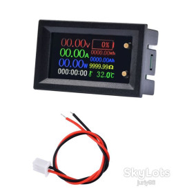 Тестери, мультиметри Тестеры, мультиметры ^/--/^ DC /--/ 30 /--/ V 9 /--/ in /--/ 1 LCD Многофункциональный тестер для измерения напряжения, тока, времени, температуры, емкости, мощности ^_^^^ DC /--/ 30 /--/ V 9 /--/ in /--/ 1 LCD Багатофункціональний тестер для вимірювання напруги, струму, часу, температури, ємності, потужності - фото фото фото