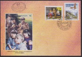 Європа Европа ^/--/^ Югославия 1995 ЕВРОПА ХИЩНАЯ ПТИЦА ОРЁЛ ХИЩНИК ФАУНА ГОРЫ ВЕЛОСИПЕД КПД Mi.2712-21713 EUR 6.00 ^_^^^ Югославія 1995 ЄВРОПА ХИЩНА ПТІЦЯ ОРЕЛ ХИЩНИК ФАУНА ГОРИ ВЕЛОСИПЕД ККД Mi.2712-21713 EUR 6.00 - фото фото фото