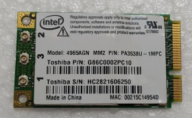 Wi-Fi адаптери Wi-Fi адаптеры ^/--/^ WIFI адаптер з ноутбука Toshiba Portege R /--/ 500 Intel Wireless 802.11 /--/ n PA /--/ 3538 /--/ U G /--/ 86 /--/ C /--/ 0002 /--/ PC /--/ 10 ^_^^^ WIFI адаптер с ноутбука Toshiba Portege R /--/ 500 Intel Wireless 802.11 /--/ n PA /--/ 3538 /--/ U G /--/ 86 /--/ C /--/ 0002 /--/ PC /--/ 10 - фото фото фото