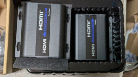 Адаптери Адаптеры ^/--/^ Подовжувач HDMI по RJ /--/ 45 витій парі активний AVA-HDMI-EXT-C /--/ 450 ^_^^^ Удлинитель HDMI по RJ /--/ 45 витой паре активный AVA-HDMI-EXT-C /--/ 450 - фото фото фото