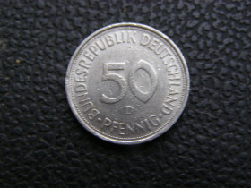 НДР, ФРН ГДР, ФРГ ^/--/^ 50 пфенингов ФРГ 1972 D ^_^^^ 50 пфенінгів ФРН 1972 D - фото фото фото
