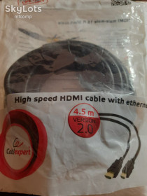 Кабелі та перехідники Кабели и переходники ^/--/^ КАБЕЛЬ МУЛЬТИМЕДИЙНЫЙ HDMI TO HDMI 4.5 /--/ M CABLEXPERT ^_^^^ Кабель мультимедійний HDMI TO HDMI 4.5 /--/ M CABLEXPERT - фото фото фото