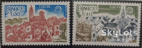 Франція Франция ^/--/^ Франция 1977 Европа СЕРТ Mi 2024-2025 MNH ^_^^^ 1977 Європа Серт Mi 2024-2025 MNH - фото фото фото