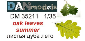 Інше Другое ^/--/^ Danmodel 35211 - Модельные   (макетные) дубовые листья   (летние) для диорам. Полулатекс  1/35 ^_^^^ Danmodel 35211 - Модельні (макетні) дубове листя (літні) для діорам. Півлатекс 1/35 - фото фото фото