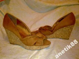 Босоніжки Босоножки ^/--/^ Туфли =H&amp;amp;M= нат.кожа оригинал НОВЫЕ! 38 /--/ р ^_^^^ Туфлі = H&amp;amp;M= нат. шкіра оригінал нові! 38 /--/ р - фото фото фото