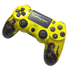 Комплектуючі Комплектующие ^/--/^ Беспроводной геймпад PlayStation Dualshock 4 v /--/ 2 для PS /--/ 4 Cyberpunk 2077 ^_^^^ PlayStation Dualshock 4 v /--/ 2 для PS /--/ 4 Cyberpunk 2077 - фото фото фото