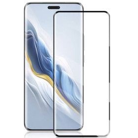 Чохли, бампера Чехлы, бампера ^/--/^ Захисне скло LUX EDGE для Honor Magic /--/ 6 Pro повна проклейка із закругленими краями чорний ^_^^^ Защитное стекло LUX EDGE для Honor Magic /--/ 6 Pro полная проклейка с закругленными краями черный - фото фото фото