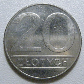 - року - года ^/--/^ Польща 20 злотих 1990 року 41023 ^_^^^ Польша 20 злотых 1990 года 41023 - фото фото фото