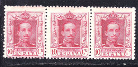 Іспанія Испания ^/--/^ Испания  1922 г  MNH - сцепка ^_^^^ Іспанія 1922 MNH - зчіпка - фото фото фото