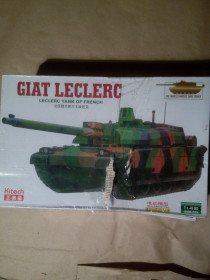 Інші Другие ^/--/^ Kitech Giat Leclerc French tank   1:48  Перепечатка. ^_^^^ Kitech Giat Leclerc French tank 1:48 Перепечатка. - фото фото фото