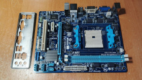 Материнські плати Материнские платы ^/--/^ Комплект Gigabyte GA-A /--/ 75 /--/ M-DS /--/ 2 v /--/ 2.0    (sFM /--/ 1)+A /--/ 6 3650+8 /--/ Gb+Cooler BOX ^_^^^ Комплект Gigabyte GA-A /--/ 75 /--/ M-DS /--/ 2 v /--/ 2.0 (sFM /--/ 1)+A /--/ 6 3650+8 /--/ Gb+Cooler BOX - фото фото фото