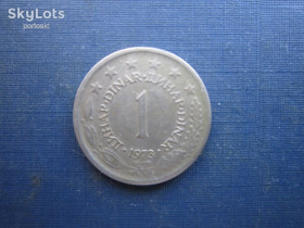 Югославія Югославия ^/--/^ Монета 1 динар Югославія 1973 ^_^^^ Монета 1 динар Югославия 1973 - фото фото фото