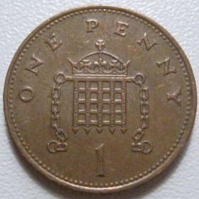 Єлизавета II (після ) Елизавета II (после ) ^/--/^ Велика Британія 1 пенні 1995 року 43113 ^_^^^ Великобритания 1 пенни 1995 года 43113 - фото фото фото