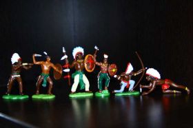Фігурки, солдатики Фигурки, солдатики ^/--/^ индейцы  Britains-DSG 54-60 /--/ мм ^_^^^ індіанці Britains-DSG 54-60 мм - фото фото фото
