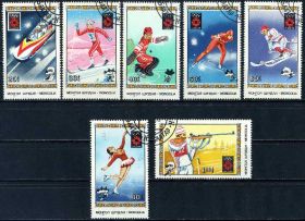 Спорт Спорт ^/--/^ Монголия. Зимняя олимпиада  (серия) 1984 г. ^_^^^ Монголія. Зимова олімпіада (серія) 1984 - фото фото фото