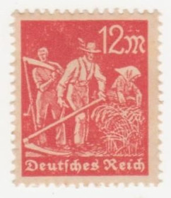 Веймарська республіка Веймарская республика ^/--/^ Германия   ( Рейх) 1922 г. №  251 * ^_^^^ Німеччина (Рейх) 1922 р. No 251* - фото фото фото