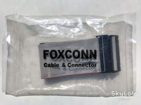 Шлейфи, перехідники Шлейфы, переходники ^/--/^ Новый IDE-шлейф FOXCONN • 40-pin • для HDD / CD / материнских плат ^_^^^ Новий IDE-шлейф FOXCONN • 40-pin • для HDD / CD / материнських плат - фото фото фото
