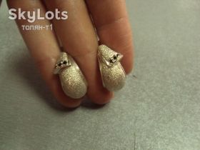 Інше Другое ^/--/^ серьги кульчики капли черные вставки серебро 925 проба Украина вес 7,44 г ^_^^^ сережки кульчики краплі чорні вставки срібло 925 проба Україна вага 7,44 г - фото фото фото