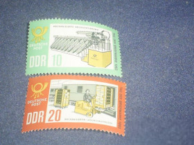 Історія та особистості История и личности ^/--/^ ГДР-1963 г.-День марки, немецкая почта (полная) ^_^^^ НДР-1963 р.-День марки, німецька пошта (повна) - фото фото фото