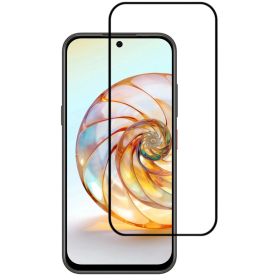 Чохли, бампера Чехлы, бампера ^/--/^ Захисне скло LUX для Nubia V /--/ 80 Design повна проклейка чорний ^_^^^ Защитное стекло LUX для Nubia V /--/ 80 Design полная проклейка черный - фото фото фото