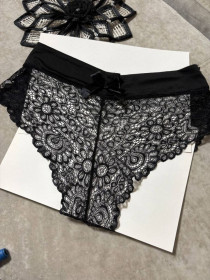Труси Трусы ^/--/^ трусики XL мереживо широка резинка ^_^^^ Трусики XL кружево широкая резинка - фото фото фото