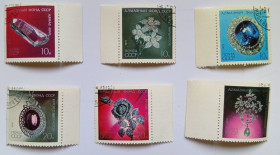 СРСР - СССР - ^/--/^ СССР 1971 Алмазный фонд, с полями, гашеные ^_^^^ СРСР 1971 Алмазний фонд, з полями, гашені - фото фото фото