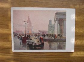 СРСР СССР ^/--/^ Москва. Комсомольская площадь. 1954 /--/ г. ^_^^^ Москва. Комсомольська площа. 1954. - фото фото фото
