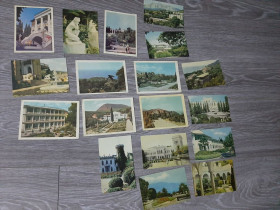 СРСР СССР ^/--/^ Открытка Ялта  Крым СССР  18 /--/ шт ^_^^^ Листівка Ялта Крим СРСР 18 /--/ шт - фото фото фото