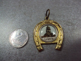 Геральдика Геральдика ^/--/^ знак подвес лейпциг подкова №3290 ^_^^^ Знак підвіс лейпциг підкова No /--/ 3290 - фото фото фото