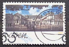 Архітектура Архитектура ^/--/^ Нидерланды 1987 г - дворец Нордейнде, гаш ^_^^^ 1987 — палац Нордейнде, гаш - фото фото фото