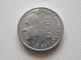 Іспанія Испания ^/--/^ Испания 1 песета 1993 года 22542 ^_^^^ Іспанія 1 песета 1993 22542 - фото фото фото