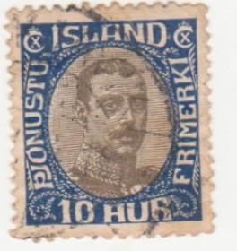 Ісландія Исландия ^/--/^ Исландия 1920 г. № 36 гашеная ^_^^^ Ісландія 1920 р. No 36 гашена - фото фото фото