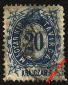 Угорщина Венгрия ^/--/^ Венгрия -Телеграф-1873 г. № 3 гашеная ^_^^^ Угорщина - Телеграф-1873 р. No 3 гашена - фото фото фото