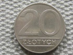 - року - года ^/--/^ Польша 20 злотых 1989 года #4732 ^_^^^ Польща 20 злотих 1989 року #4732 - фото фото фото