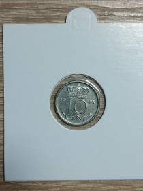 Нідерланди Нидерланды ^/--/^ Нідерланди 10 центів 1948 ^_^^^ Нидерланды 10 центов 1948 - фото фото фото