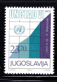 Балканський півострів Балканский полуостров ^/--/^ Югославия  1983 г MNH - ^_^^^ Югославія 1983 MNH - фото фото фото