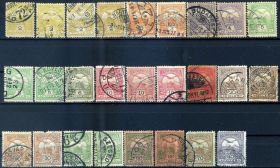 Угорщина Венгрия ^/--/^ Венгрия. Набор марок №2 1900-13 г. ^_^^^ Угорщина. Набір марок No /--/ 2 1900-13 р. - фото фото фото