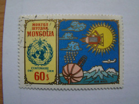 Монголія Монголия ^/--/^ Монголия, Михель, Монголия 2014,773, 100 лет Международной метеослужбе. ^_^^^ Монголія, Міхель, Монголія 2014,773, 100 років Міжнародній метеослужбі. - фото фото фото